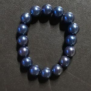 Blue Pearl Bracelet